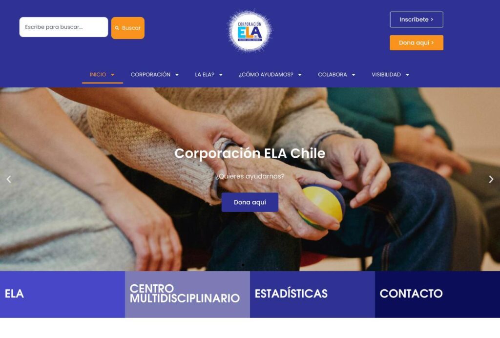 Sitio de Corporación ELA Chile